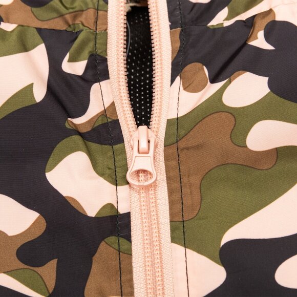 Women Lightweight Windbreaker Suit Outdoor Hiking Hooded Jacket with Liner Size - Picture 7 of 9